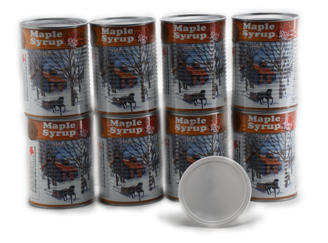 8x 540 ml Cans - Canada Grade A - Amber